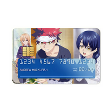 Load image into Gallery viewer, Anime Food Wars: Shokugeki no Soma Credit Card Skins (4-in-1 Pack)
