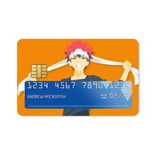 Load image into Gallery viewer, Anime Food Wars: Shokugeki no Soma Credit Card Skins (4-in-1 Pack)