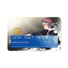 Load image into Gallery viewer, Anime Food Wars: Shokugeki no Soma Credit Card Skins (4-in-1 Pack)