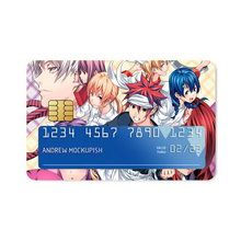 Load image into Gallery viewer, Anime Food Wars: Shokugeki no Soma Credit Card Skins (4-in-1 Pack)
