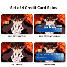 Load image into Gallery viewer, Anime FullMetal Alchemist Credit Card Skins (4-in-1 Pack)