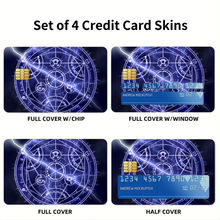 Load image into Gallery viewer, Anime FullMetal Alchemist Credit Card Skins (4-in-1 Pack)