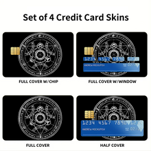 Load image into Gallery viewer, Anime FullMetal Alchemist Credit Card Skins (4-in-1 Pack)