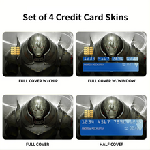 Load image into Gallery viewer, Anime FullMetal Alchemist Credit Card Skins (4-in-1 Pack)