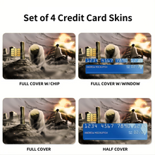 Load image into Gallery viewer, Anime FullMetal Alchemist Credit Card Skins (4-in-1 Pack)