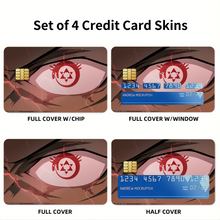 Load image into Gallery viewer, Anime FullMetal Alchemist Credit Card Skins (4-in-1 Pack)