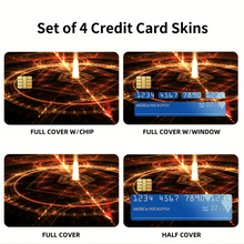 Load image into Gallery viewer, Anime FullMetal Alchemist Credit Card Skins (4-in-1 Pack)