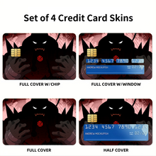 Load image into Gallery viewer, Anime FullMetal Alchemist Credit Card Skins (4-in-1 Pack)