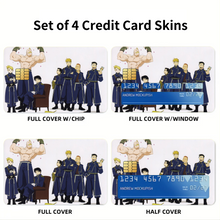Load image into Gallery viewer, Anime FullMetal Alchemist Credit Card Skins (4-in-1 Pack)
