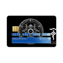 Load image into Gallery viewer, Anime FullMetal Alchemist Credit Card Skins (4-in-1 Pack)