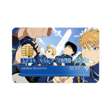 Load image into Gallery viewer, Anime FullMetal Alchemist Credit Card Skins (4-in-1 Pack)