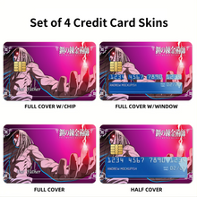 Load image into Gallery viewer, Anime FullMetal Alchemistr Credit Card Skins (4-in-1 Pack)