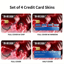 Load image into Gallery viewer, Anime FullMetal Alchemistr Credit Card Skins (4-in-1 Pack)