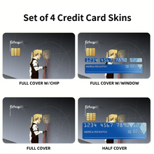 Load image into Gallery viewer, Anime FullMetal Alchemistr Credit Card Skins (4-in-1 Pack)