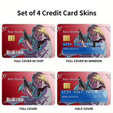 Load image into Gallery viewer, Anime FullMetal Alchemistr Credit Card Skins (4-in-1 Pack)