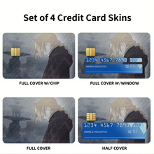 Load image into Gallery viewer, Anime FullMetal Alchemistr Credit Card Skins (4-in-1 Pack)