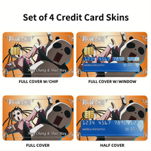 Load image into Gallery viewer, Anime FullMetal Alchemistr Credit Card Skins (4-in-1 Pack)