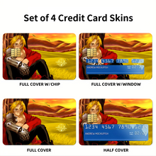 Load image into Gallery viewer, Anime FullMetal Alchemistr Credit Card Skins (4-in-1 Pack)