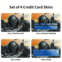 Load image into Gallery viewer, Anime FullMetal Alchemistr Credit Card Skins (4-in-1 Pack)