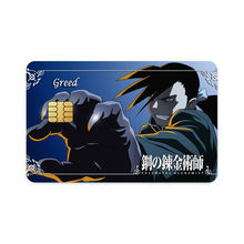 Load image into Gallery viewer, Anime FullMetal Alchemistr Credit Card Skins (4-in-1 Pack)