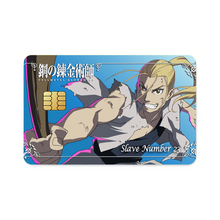 Load image into Gallery viewer, Anime FullMetal Alchemistr Credit Card Skins (4-in-1 Pack)