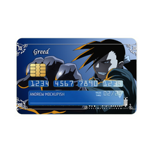 Load image into Gallery viewer, Anime FullMetal Alchemistr Credit Card Skins (4-in-1 Pack)