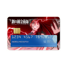 Load image into Gallery viewer, Anime FullMetal Alchemistr Credit Card Skins (4-in-1 Pack)