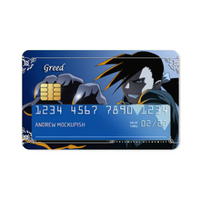 Load image into Gallery viewer, Anime FullMetal Alchemistr Credit Card Skins (4-in-1 Pack)