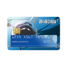 Load image into Gallery viewer, Anime FullMetal Alchemistr Credit Card Skins (4-in-1 Pack)