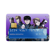 Load image into Gallery viewer, Anime FullMetal Alchemistr Credit Card Skins (4-in-1 Pack)
