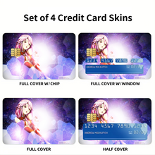 Load image into Gallery viewer, Anime Guilty Crown Credit Card Skins (4-in-1 Pack)
