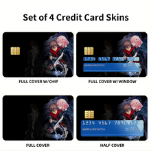 Load image into Gallery viewer, Anime Guilty Crown Credit Card Skins (4-in-1 Pack)