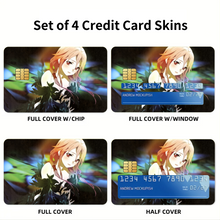 Load image into Gallery viewer, Anime Guilty Crown Credit Card Skins (4-in-1 Pack)