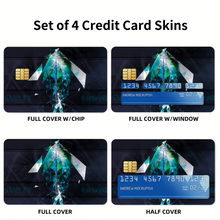 Load image into Gallery viewer, Anime Guilty Crown Credit Card Skins (4-in-1 Pack)
