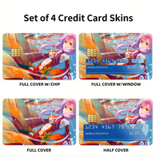 Load image into Gallery viewer, Anime Guilty Crown Credit Card Skins (4-in-1 Pack)