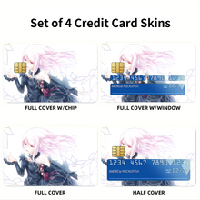 Load image into Gallery viewer, Anime Guilty Crown Credit Card Skins (4-in-1 Pack)