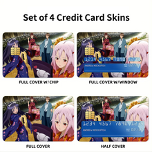 Load image into Gallery viewer, Anime Guilty Crown Credit Card Skins (4-in-1 Pack)