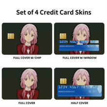 Load image into Gallery viewer, Anime Guilty Crown Credit Card Skins (4-in-1 Pack)