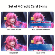 Load image into Gallery viewer, Anime Guilty Crown Credit Card Skins (4-in-1 Pack)