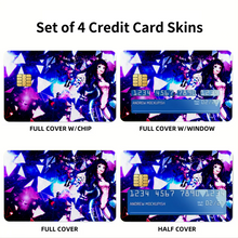 Load image into Gallery viewer, Anime Guilty Crown Credit Card Skins (4-in-1 Pack)