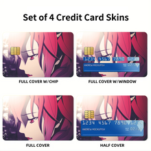 Load image into Gallery viewer, Anime Guilty Crown Credit Card Skins (4-in-1 Pack)