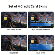 Load image into Gallery viewer, Anime Guilty Crown Credit Card Skins (4-in-1 Pack)