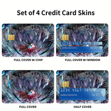 Load image into Gallery viewer, Anime Guilty Crownr Credit Card Skins (4-in-1 Pack)