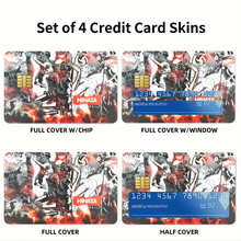 Load image into Gallery viewer, Anime Haikyu!! Credit Card Skins (4-in-1 Pack)