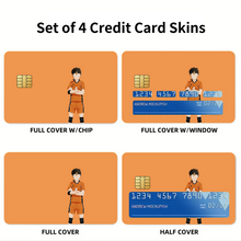 Load image into Gallery viewer, Anime Haikyu!! Credit Card Skins (4-in-1 Pack)