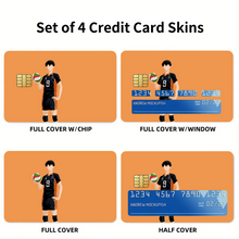 Load image into Gallery viewer, Anime Haikyu!! Credit Card Skins (4-in-1 Pack)