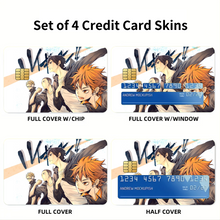 Load image into Gallery viewer, Anime Haikyu!! Credit Card Skins (4-in-1 Pack)