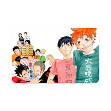 Load image into Gallery viewer, Anime Haikyu!! Credit Card Skins (4-in-1 Pack)