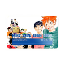 Load image into Gallery viewer, Anime Haikyu!! Credit Card Skins (4-in-1 Pack)