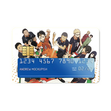 Load image into Gallery viewer, Anime Haikyu!! Credit Card Skins (4-in-1 Pack)